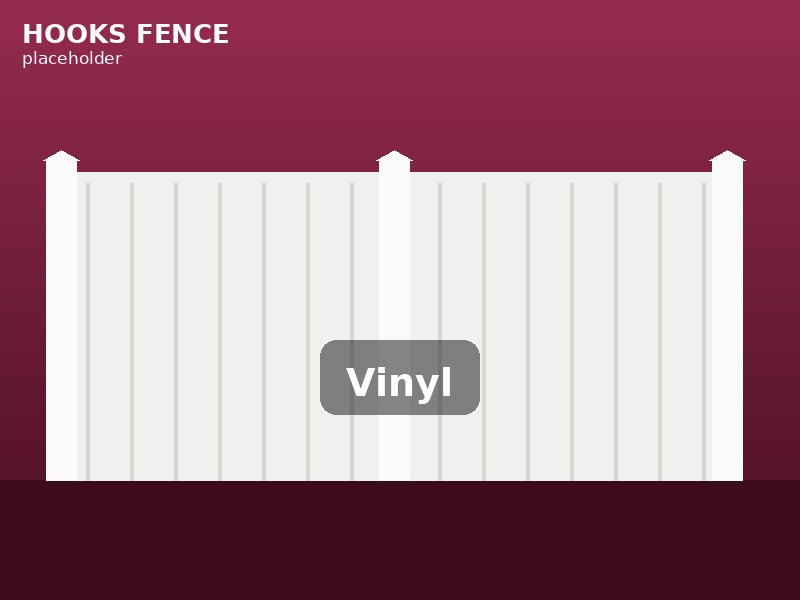 Vinyl fence